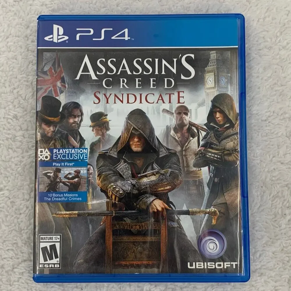 Assassins Creed Syndicate PS4 Game 2015 Sony PlayStation 4 Tested Action RPG